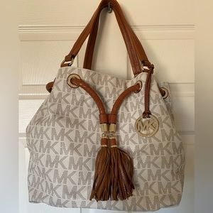 Michael Kors Logo Shoulder Bag